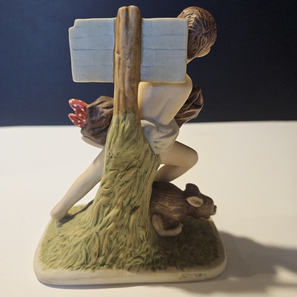 1990 NORMAN ROCKWELL FIGURINE GROSSMAN NO SWIMMING BOY DOG 5" TALL Americana - Picture 3 of 8